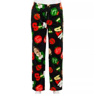 NWT Men's Buddy The Elf Pajama Pants sz L men's